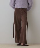 【グレース コンチネンタル/GRACE CONTINENTAL】のリュウカツイルカーゴパンツ ブラウン|ID: prp329100004731926 ipo3291000000034179979