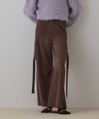 【グレース コンチネンタル/GRACE CONTINENTAL】のリュウカツイルカーゴパンツ ブラウン|ID: prp329100004731926 ipo3291000000035797813