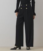 【グレース コンチネンタル/GRACE CONTINENTAL】のダブルクロスマリンパンツ ブラック|ID: prp329100004731927 ipo3291000000034179988