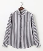 【ジョセフ アブード/JOSEPH ABBOUD / MEN】の【快適な着心地・イージーケア】コンフォートジャージー ストライプ シャツ ダークブラウン系5|ID: prp329100004733016 ipo3291000000034364664