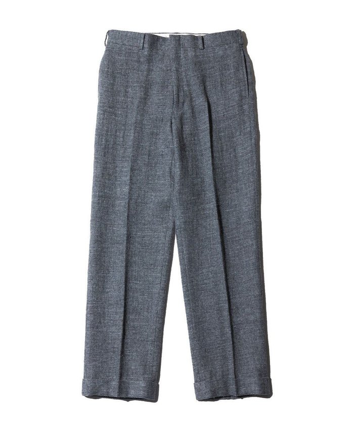 【ジェイ プレス/J.PRESS / MEN】の【J.PRESS ORIGINALS】WOOL/LINEN TWEED PIPED STEM SLACKS インテリア・キッズ・メンズ・レディースファッション・服の通販 founy(ファニー) https://founy.com/ ファッション Fashion メンズファッション Fashion for Men ボトムス Bottoms スラックス Slacks, Dress Pants フランス France, French リネン Linen, Linen Fabric A/W・秋冬 Autumn/Winter |ID: prp329100004733028 ipo3291000000034188256
