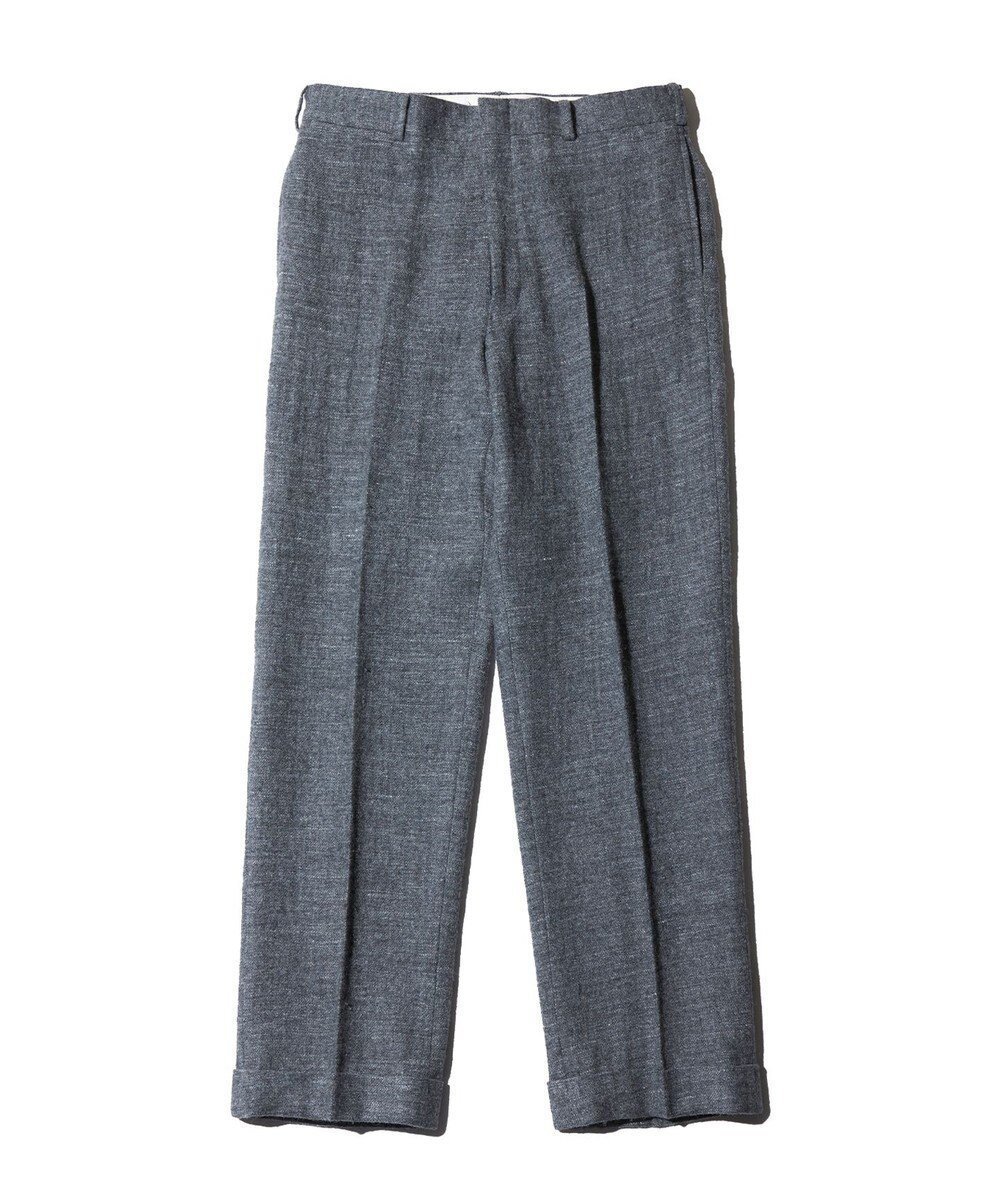 【ジェイ プレス/J.PRESS / MEN】の【J.PRESS ORIGINALS】WOOL/LINEN TWEED PIPED STEM SLACKS 人気、トレンドファッション・服の通販 founy(ファニー) 　ファッション　Fashion　メンズファッション　Fashion for Men　ボトムス　Bottoms　スラックス　Slacks, Dress Pants　フランス　France, French　リネン　Linen, Linen Fabric　A/W・秋冬　Autumn/Winter　 other-1|ID: prp329100004733028 ipo3291000000034188256