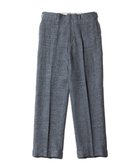 【ジェイ プレス/J.PRESS / MEN】の【J.PRESS ORIGINALS】WOOL/LINEN TWEED PIPED STEM SLACKS グレー系|ID: prp329100004733028 ipo3291000000034188257