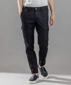 【ジョゼフ オム/JOSEPH HOMME / MEN】の新型【抜群のストレッチ性/光沢素材】ハイパワーソフトストレッチ デザインパンツ/ STICK DESIGN ブラック系|ID: prp329100004733031 ipo3291000000034188265