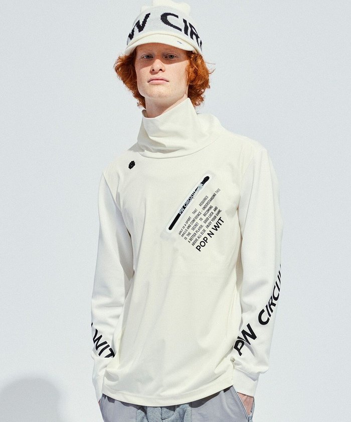 【ピーダブリュサーキュラス/PW CIRCULUS / MEN】の【防風/防寒】【MEN】オフタートルロングスリーブカットソー インテリア・キッズ・メンズ・レディースファッション・服の通販 founy(ファニー) https://founy.com/ ファッション Fashion メンズファッション Fashion for Men トップス・カットソー Cut & Sew Tops メンズシャツ Shirts インナー Innerwear カットソー Cut and Sewn Top スペシャル Special, Limited Edition ポケット Pocket, Pocket Detail A/W・秋冬 Autumn/Winter 防寒 Cold Protection, Winter-Ready |ID: prp329100004733042 ipo3291000000034188518
