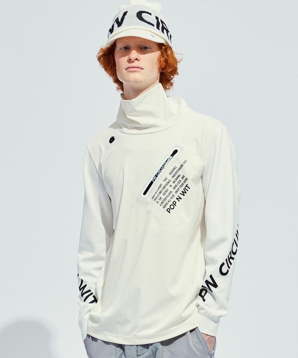 【ピーダブリュサーキュラス/PW CIRCULUS / MEN】の【防風/防寒】【MEN】オフタートルロングスリーブカットソー 人気、トレンドファッション・服の通販 founy(ファニー) 　ファッション　Fashion　メンズファッション　Fashion for Men　トップス・カットソー　Cut & Sew Tops　メンズシャツ　Shirts　インナー　Innerwear　カットソー　Cut and Sewn Top　スペシャル　Special, Limited Edition　ポケット　Pocket, Pocket Detail　A/W・秋冬　Autumn/Winter　防寒　Cold Protection, Winter-Ready　 other-1|ID: prp329100004733042 ipo3291000000034188518