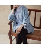 【23区/NIJYUSANKU】の【SLOW/一部店舗限定】ハイバルコットンブレンド カーディガン スカイブルー系|ID: prp329100004733156 ipo3291000000034190508