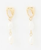 【エニー/ANY】の【WEB限定】ダブルパールピアス(両耳用) ライトゴールド|ID: prp329100004733330 ipo3291000000034192131