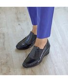 【モード エ ジャコモ/MODE ET JACOMO】のD ICI ウェッジヒールサイドゴアスリッポンシューズ ブラックビー|ID: prp329100004733365 ipo3291000000034192403