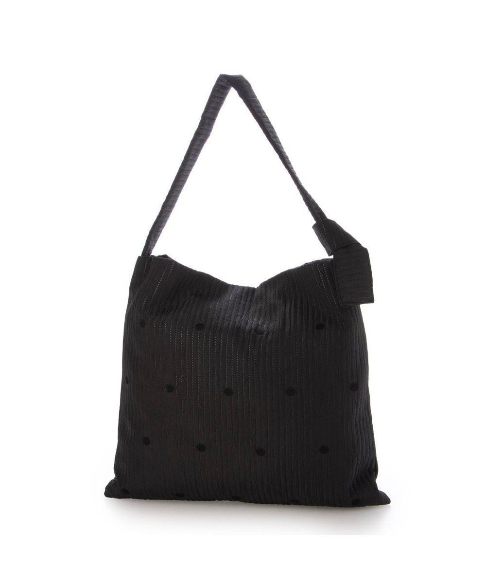 【アンビリオン/UNBILLION】のカシュカシュ cachecache / ラインドットワンショルダートート インテリア・キッズ・メンズ・レディースファッション・服の通販 founy(ファニー) 　ファッション　Fashion　レディースファッション　Fashion for Women　バッグ　Bags　カラフル　Colorful Design　ショルダー　Shoulder, Shoulder Strap　財布　Wallet, Purse　ドット　Polka Dot, Dot Pattern　ハンド　Hand, Handmade　ポケット　Pocket, Pocket Detail　マグネット　Magnet, Magnetic Closure　ミックス　Mix, Mixed Style　モチーフ　Motif, Design Theme　再入荷　Restock / Back in Stock　新作・新入荷　New Arrivals / New In　ブラック|ID: prp329100004733367 ipo3291000000034192414