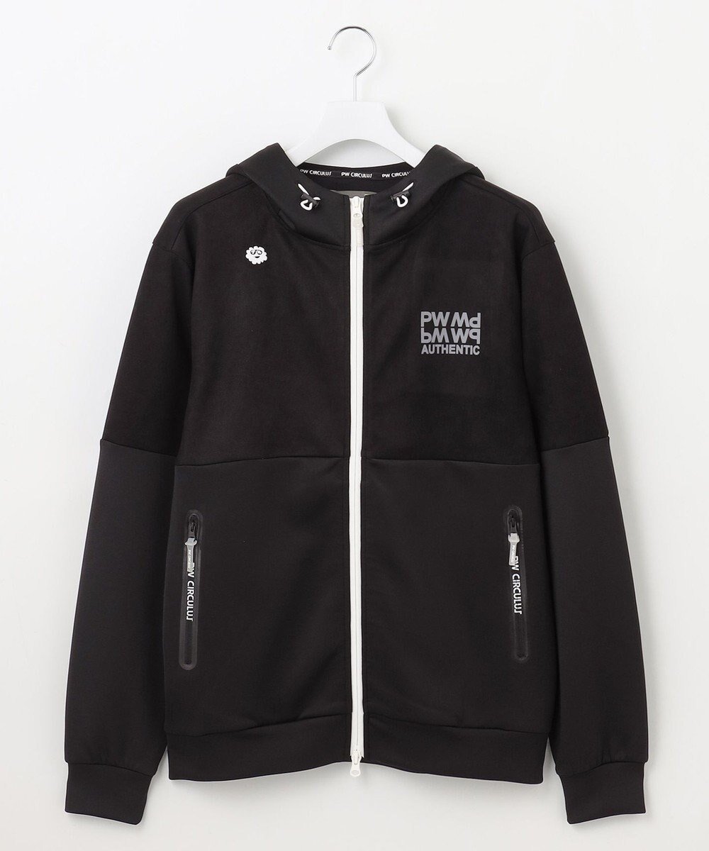 【ピーダブリュサーキュラス/PW CIRCULUS / MEN】の【MEN】ジップアップフーディ インテリア・キッズ・メンズ・レディースファッション・服の通販 founy(ファニー) 　ファッション　Fashion　メンズファッション　Fashion for Men　トップス・カットソー　Cut & Sew Tops　パーカー・フーディー / カジュアルコーデ　Hoodies & Parkas　パーカー　Hoodie, Parka　ポケット　Pocket, Pocket Detail　A/W・秋冬　Autumn/Winter　ブラック系1|ID: prp329100004734432 ipo3291000000034199231