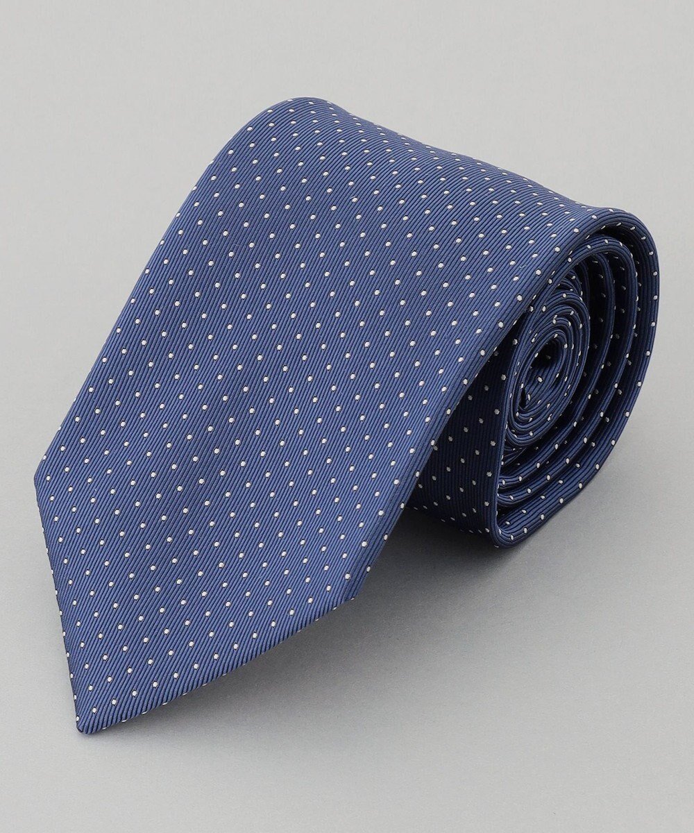 【五大陸/gotairiku / MEN】の定番【日本製】シルク ネクタイ_ピンドット インテリア・キッズ・メンズ・レディースファッション・服の通販 founy(ファニー) ファッション Fashion メンズファッション Fashion for Men シルク Silk, 100% Silk スーツ Suit, Formalwear ドット Polka Dot, Dot Pattern 定番 Standard, Basic Item 日本製 Made In Japan ブルー系8|ID: prp329100004734437 ipo3291000000034199340