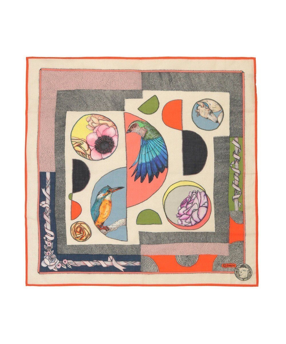 【ムーンバット/MOONBAT】のSWASH LONDON コットンプリントスカーフ インテリア・キッズ・メンズ・レディースファッション・服の通販 founy(ファニー) ファッション Fashion レディースファッション Fashion for Women おすすめ Recommended / Our Picks スカーフ Scarf, Neckwear バンダナ Bandana, Head Scarf プリント Print, Printed Pattern モダン Modern, Contemporary モチーフ Motif, Design Theme ロンドン London Style, British Inspired 日本製 Made In Japan レッド|ID: prp329100004734468 ipo3291000000034200523