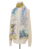 【ムーンバット/MOONBAT】のハナト (Hanato) シルクコットンストール タウンマップ 人気、トレンドファッション・服の通販 founy(ファニー) ファッション Fashion レディースファッション Fashion for Women ショール Shawl, Wrap ストール Stole, Wrap プリント Print, Printed Pattern モチーフ Motif, Design Theme 夏 Summer 春 Spring S/S・春夏 SS, Spring/Summer, Warm Season thumbnail パープル|ID: prp329100004734469 ipo3291000000034200539