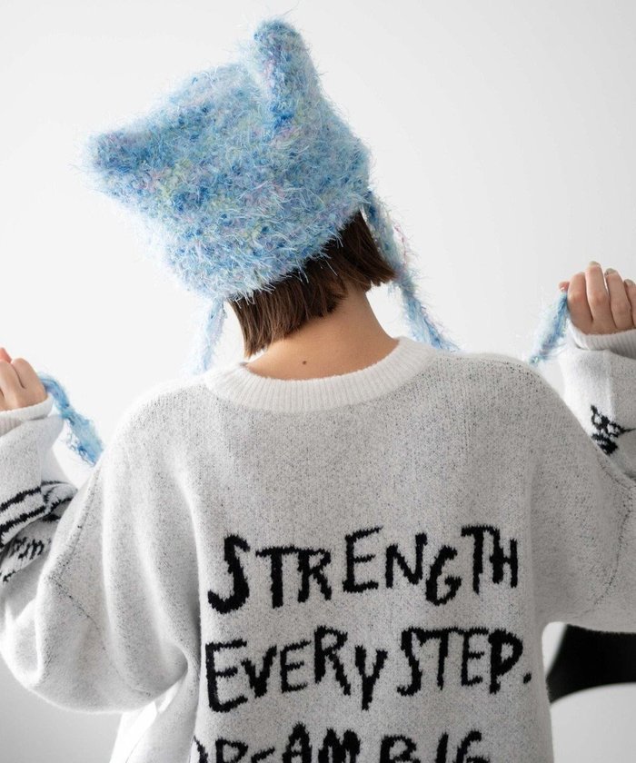 【ウィゴー/WEGO】のシャギーネコミミバラクラバ インテリア・キッズ・メンズ・レディースファッション・服の通販 founy(ファニー) https://founy.com/ ファッション Fashion レディースファッション Fashion for Women トップス・カットソー Cut & Sew Tops ニット Knit Tops & Sweaters キャップ&ハット Hats & Caps キャップ Cap, Baseball Cap スマホ Smartphone, Mobile Device トレンド Trend, Trending Now ネコ Cat, Feline Motif バラクラバ Balaclava 帽子 Hat, Headwear 猫 Cat, Kitty 防寒 Cold Protection, Winter-Ready |ID: prp329100004734480 ipo3291000000034200599