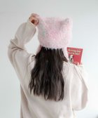 【ウィゴー/WEGO】のシャギーネコミミバラクラバ 人気、トレンドファッション・服の通販 founy(ファニー) ファッション Fashion レディースファッション Fashion for Women トップス・カットソー Cut & Sew Tops ニット Knit Tops & Sweaters キャップ&ハット Hats & Caps キャップ Cap, Baseball Cap スマホ Smartphone, Mobile Device トレンド Trend, Trending Now ネコ Cat, Feline Motif バラクラバ Balaclava 帽子 Hat, Headwear 猫 Cat, Kitty 防寒 Cold Protection, Winter-Ready thumbnail ライトピンク|ID: prp329100004734480 ipo3291000000034200601
