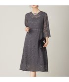 【エニィ スィス/any SiS】の【洗える】総レース ワンピース 人気、トレンドファッション・服の通販 founy(ファニー) ファッション Fashion レディースファッション Fashion for Women ワンピース Dresses フォーマル・パーティードレス・結婚式用ドレス Elegant & Casual Dresses ドレス Dress, One-Piece フィット Fit, Slim Fit フェミニン Feminine, Girly フレア Flare, Flared モチーフ Motif, Design Theme ラッセル Raschel, Raschel Lace レース Lace, Lace Fabric エレガント 上品 Elegant 洗える Machine Washable A/W・秋冬 Autumn/Winter thumbnail スレート|ID: prp329100004734562 ipo3291000000034201052