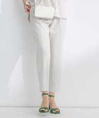 【組曲/KUMIKYOKU】の【吸湿・冷感・UVケア】スタイルアップジャージー パンツ ライトグレー系|ID: prp329100004734762 ipo3291000000034202315