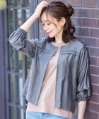 【ティアクラッセ/Tiaclasse】の【洗える】 シアーピンタックブルゾン 人気、トレンドファッション・服の通販 founy(ファニー) ファッション Fashion レディースファッション Fashion for Women アウター Coat / Outerwear Collection レディースジャケット・軽アウター Jackets ブルゾンジャケット・スポーティアウター Blouson Jackets アクセサリー Fashion Accessories カーディガン Cardigan, Knitwear ギャザー Gathered, Ruffled シアー Sheer, See-Through シルバー Silver, Metallic Silver ジップ Zip, Zipper ジャケット Jacket, Outerwear チュニック Tunic, Long Top フェミニン Feminine, Girly ブルゾン Blouson, Bomber Jacket ポケット Pocket, Pocket Detail ラウンド Round, Round Neck 再入荷 Restock / Back in Stock 夏 Summer 新作・新入荷 New Arrivals / New In 春 Spring S/S・春夏 SS, Spring/Summer, Warm Season 洗える Machine Washable thumbnail ブルー|ID: prp329100004734822 ipo3291000000034202755