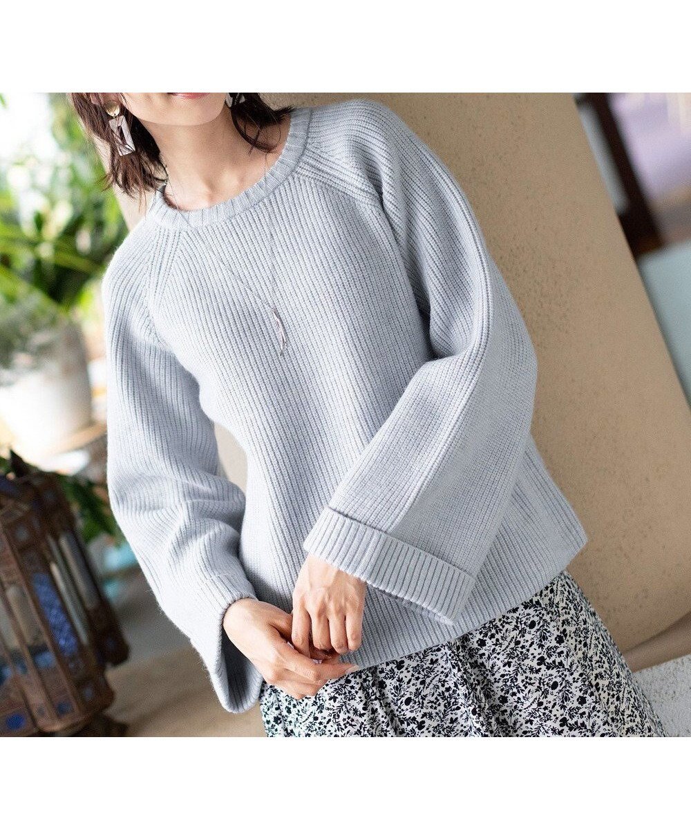 【ティアクラッセ/Tiaclasse】の【洗える】リラックス感のあるラグランスリーブニット インテリア・キッズ・メンズ・レディースファッション・服の通販 founy(ファニー) ファッション Fashion レディースファッション Fashion for Women トップス・カットソー Cut & Sew Tops ニット Knit Tops & Sweaters ウォッシャブル Machine Washable 洗える Machine Washable 秋 Autumn シンプル Simple, Minimal スリーブ Sleeve, Long Sleeve / Short Sleeve セーター Sweater, Knitwear チュニック Tunic, Long Top 長袖 Long Sleeve, Full Sleeve ラウンド Round, Round Neck リラックス Relax, Relaxed Fit 冬 Winter / This Winter A/W・秋冬 Autumn/Winter 再入荷 Restock / Back in Stock おすすめ Recommended / Our Picks 新作・新入荷 New Arrivals / New In サックスグレー|ID: prp329100004734840 ipo3291000000034202942