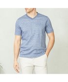 【ジョセフ アブード/JOSEPH ABBOUD / MEN】の【吸水速乾】リネンハニカムTシャツ サックスブルー系|ID: prp329100004735937 ipo3291000000034210045