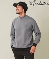【23区 ゴルフ/23区GOLF / MEN】の【23Fondation/MEN】ストレッチ裏フリース モックネック 人気、トレンドファッション・服の通販 founy(ファニー) ファッション Fashion メンズファッション Fashion for Men トップス・カットソー Cut & Sew Tops スウェット / スエット Sweatshirt, Sweatwear ストレッチ Stretch, Stretchy Fabric ポケット Pocket, Pocket Detail モックネック Mock Neck, Short Turtleneck A/W・秋冬 Autumn/Winter |ID:prp329100004735997