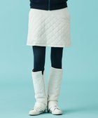 【23区 ゴルフ/NIJYUSANKU GOLF】のレディな防寒アイテム【WOMEN】ダイヤキルト 中綿スカート 保温性◎寒い朝に最適 ホワイト系5|ID: prp329100004736016 ipo3291000000034210981
