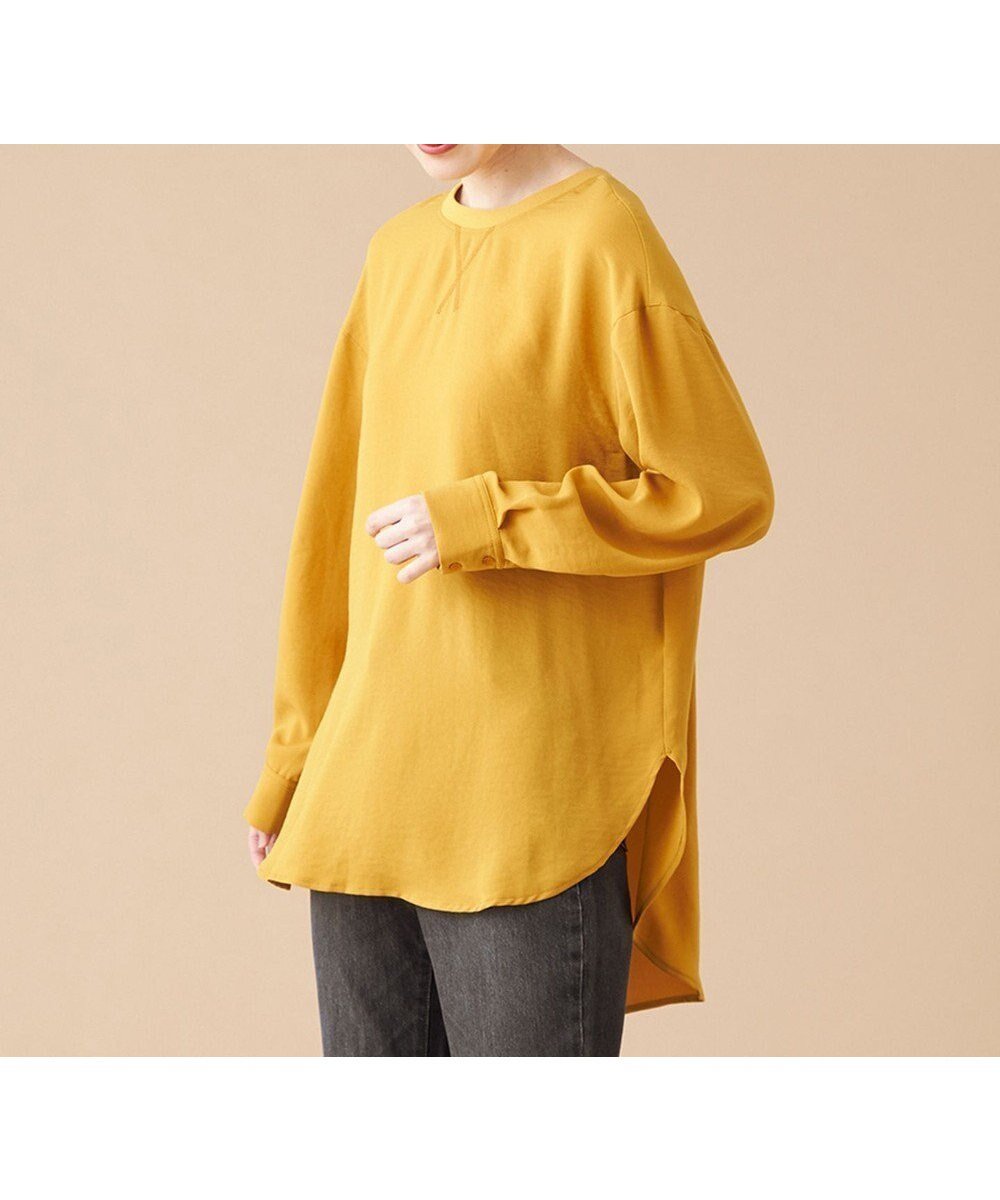 【シェアパーク/SHARE PARK】の【洗える】ジョーゼットプルオーバー インテリア・キッズ・メンズ・レディースファッション・服の通販 founy(ファニー) ファッション Fashion レディースファッション Fashion for Women トップス・カットソー Cut & Sew Tops シャツ・ブラウス・オフィスカジュアル Elegant Blouses & Button-Ups カジュアルプルオーバー・ニットトップス Pullovers & Knit Tops / Casual Pullovers ジョーゼット Georgette, Semi-Sheer Fabric ストレッチ Stretch, Stretchy Fabric エレガント 上品 Elegant 洗える Machine Washable A/W・秋冬 Autumn/Winter オレンジ|ID: prp329100004736036 ipo3291000000034211376