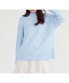 【フェルゥ/Feroux】の【洗える・古畑星夏さん着用】ハイネックニット プルオーバー スカイブルー系|ID: prp329100004736048 ipo3291000000035406990