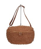 【インター ショシュール/INTER-CHAUSSURES】の【ANDREA CARDONE】レザーストラップボアショルダーバッグ ライトブラウン雑材|ID: prp329100004736082 ipo3291000000034211827