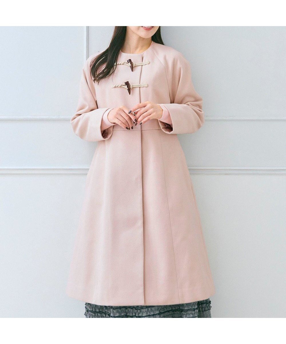 【フェルゥ/Feroux】のダッフルデザインAライン コート インテリア・キッズ・メンズ・レディースファッション・服の通販 founy(ファニー) ファッション Fashion レディースファッション Fashion for Women アウター Coat / Outerwear Collection コート・ロングコート・ピーコート Long Coats, Peacoats & More レディースジャケット・軽アウター Jackets Aラインコート A-Line Coats ダッフルコート Duffle Coats おすすめ Recommended / Our Picks クラシカル Classical, Vintage-Inspired ジャケット Jacket, Outerwear タートルネック Turtleneck, High Neck ダッフルコート Duffle Coat, Toggle Coat ハイネック High Neck, Mock Neck フェミニン Feminine, Girly マフラー Scarf, Muffler エレガント 上品 Elegant 冬 Winter / This Winter A/W・秋冬 Autumn/Winter 軽量 Lightweight, Ultra Light ピンク系|ID: prp329100004736087 ipo3291000000034557211