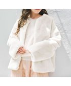 【フェルゥ/Feroux】のフェイクファー ジャケット アイボリー系|ID: prp329100004736096 ipo3291000000035633393