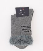 【23区 ゴルフ/NIJYUSANKU GOLF】の【WOMEN】ふわもこボアニットソックス 18cm ライトグレー系|ID: prp329100004736104 ipo3291000000035568864