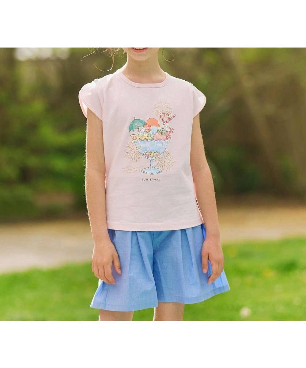 【組曲 / KIDS/KUMIKYOKU】の【110-140㎝】OMATSURI Tシャツ インテリア・キッズ・メンズ・レディースファッション・服の通販 founy(ファニー) 　ファッション　Fashion　キッズファッション　Fashion for Kids　トップス・カットソー　Cut & Sew Tops　カットソー　Cut and Sewn Top　グラス　Glass, Eyewear　シンプル　Simple, Minimal　ボトム　Bottoms, Lower Wear　エレガント 上品　Elegant　夏　Summer　春　Spring　S/S・春夏　SS, Spring/Summer, Warm Season　サクラ系|ID: prp329100004737539 ipo3291000000034220455