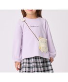 【エニィ/ANY / KIDS】の【すみっコぐらし】ポシェット トレーナー ラベンダー×ねこ|ID: prp329100004737540 ipo3291000000034220462