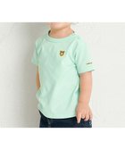 【ミキハウスホットビスケッツ/MIKI HOUSE HOT BISCUITS / KIDS】の【70-120cm】【Everyday Series】ワンポイント 半袖Tシャツ アイスグリーン|ID: prp329100004737543 ipo3291000000034220484