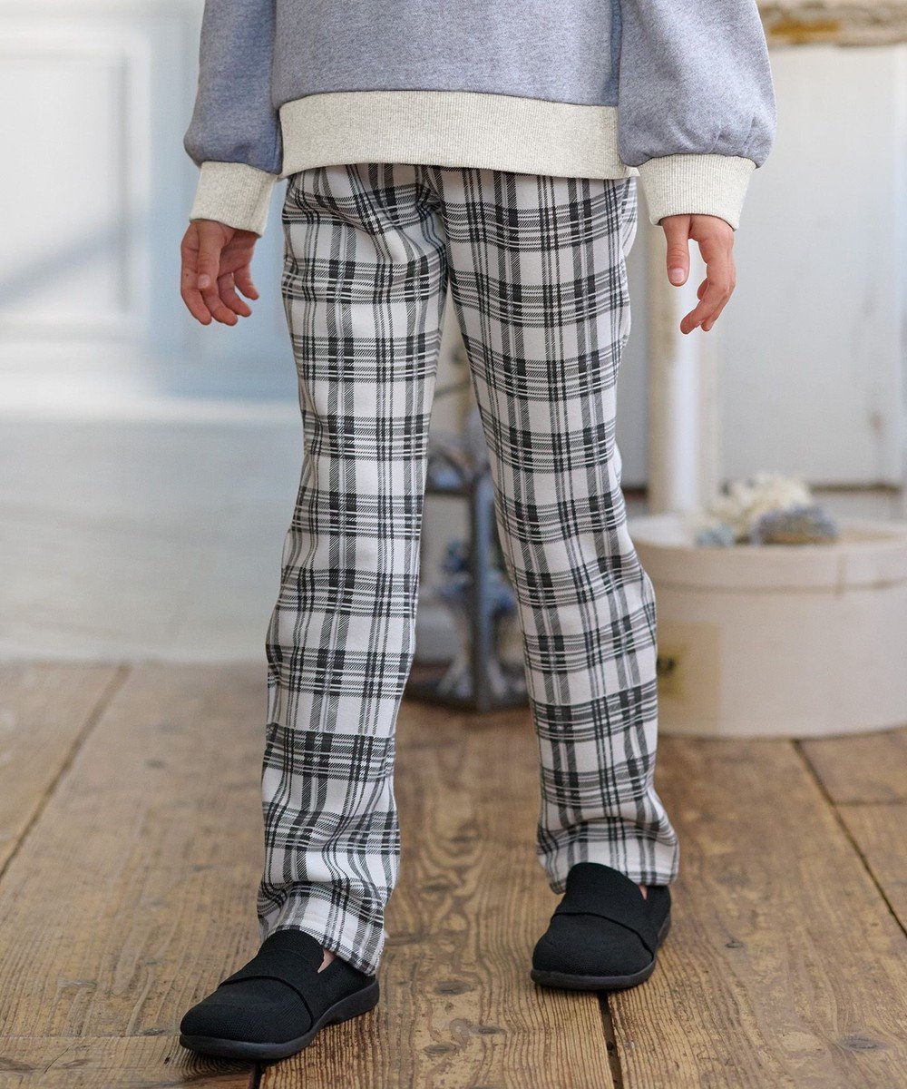 【組曲 / KIDS/KUMIKYOKU】の【110-140㎝】シャギーチェック パンツ 人気、トレンドファッション・服の通販 founy(ファニー) ファッション Fashion キッズファッション Fashion for Kids ボトムス Bottoms チェック Check, Plaid, Tartan プリント Print, Printed Pattern 夏 Summer 春 Spring S/S・春夏 SS, Spring/Summer, Warm Season other-1|ID: prp329100004737550 ipo3291000000034220528