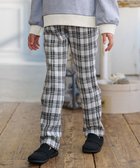 【組曲 / KIDS/KUMIKYOKU】の【110-140㎝】シャギーチェック パンツ グレー系5|ID: prp329100004737550 ipo3291000000034220529