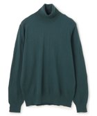 【ジョゼフ オム/JOSEPH HOMME / MEN】の【WEB・一部店舗限定】ウールコットンプレーン タートルネックニット ピーコックグリーン系|ID: prp329100004737562 ipo3291000000034220610