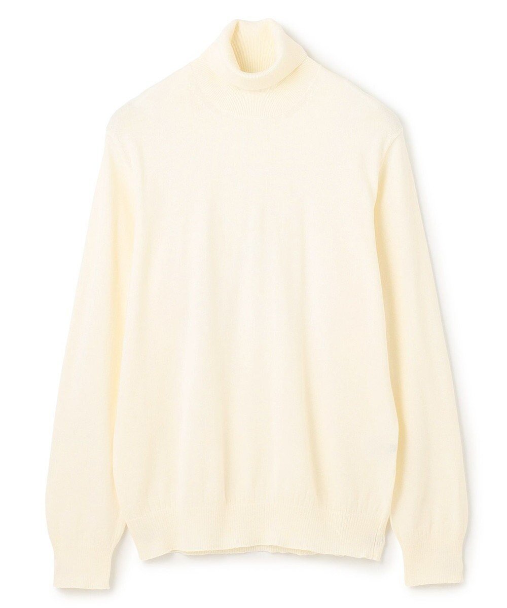 【ジョゼフ オム/JOSEPH HOMME / MEN】の【WEB・一部店舗限定】ウールコットンプレーン タートルネックニット インテリア・キッズ・メンズ・レディースファッション・服の通販 founy(ファニー) 　ファッション　Fashion　メンズファッション　Fashion for Men　トップス・カットソー　Cut & Sew Tops　ニット・セーター / 定番トップス　Knit Tops & Sweaters　スペシャル　Special, Limited Edition　セーター　Sweater, Knitwear　タートルネック　Turtleneck, High Neck　バランス　Balance, Style Balance　ロング　Long, Long-Length　春　Spring　秋　Autumn　A/W・秋冬　Autumn/Winter　ホワイト系|ID: prp329100004737562 ipo3291000000034220611