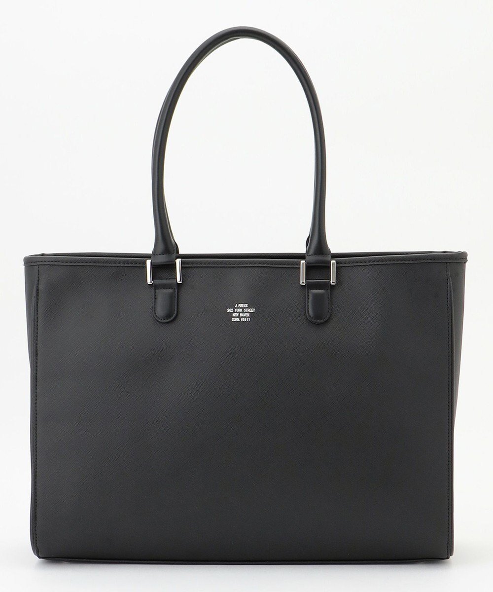 【ジェイ プレス/J.PRESS / MEN】の【定番】サフィアーノトートバッグ インテリア・キッズ・メンズ・レディースファッション・服の通販 founy(ファニー) 　ファッション　Fashion　メンズファッション　Fashion for Men　バッグ　Bags　トートバッグ / 通勤・大容量バッグ　Tote Bags　エレガント 上品　Elegant　スマート　Smart, Elegant　ビジネス 仕事 通勤　Business / Work / Commuting　フェイクレザー　Faux Leather, PU Leather　ベーシック　Basic, Essential　定番　Standard, Basic Item　ブラック系|ID: prp329100004737565 ipo3291000000034220634