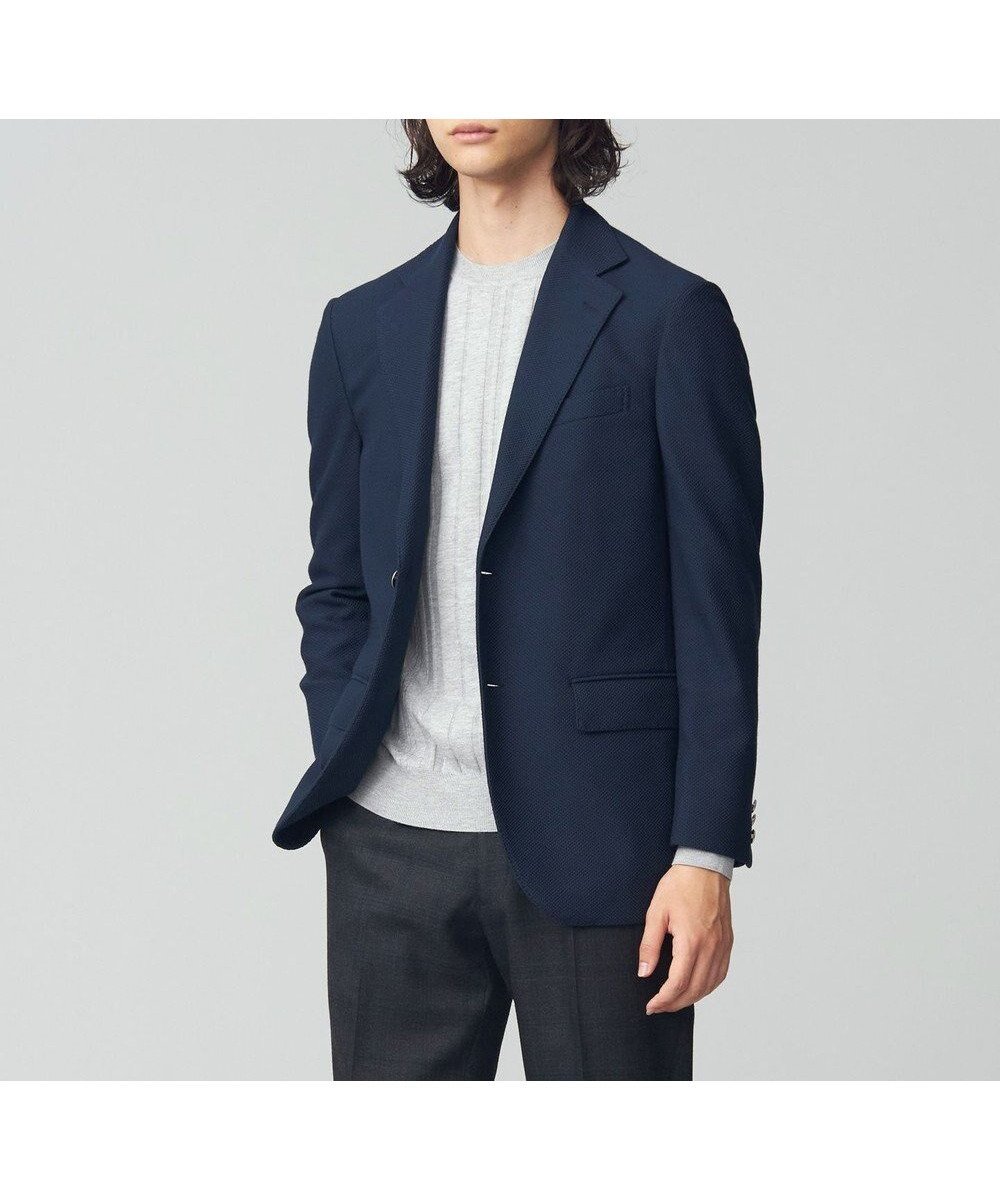 【ジェイ プレス/J.PRESS / MEN】の【アクティブビジネスマン必見】ファンクショナルジャージーブレザー インテリア・キッズ・メンズ・レディースファッション・服の通販 founy(ファニー) ファッション Fashion メンズファッション Fashion for Men アウター Men's Coats Outerwear テーラードジャケット Tailored Jackets & Blazers インナー Innerwear エレガント 上品 Elegant ジャケット Jacket, Outerwear ストレッチ Stretch, Stretchy Fabric ドレス Dress, One-Piece フロント Front, Front Design A/W・秋冬 Autumn/Winter おすすめ Recommended / Our Picks ネイビー系|ID: prp329100004737571 ipo3291000000034220728