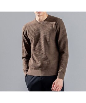 【ジョゼフ オム/JOSEPH HOMME / MEN】の【イージーケア】 ヴィスコースリンクス クルーネックニット 人気、トレンドファッション・服の通販 founy(ファニー) ファッション Fashion メンズファッション Fashion for Men トップス・カットソー Cut & Sew Tops ニット・セーター / 定番トップス Knit Tops & Sweaters シンプル Simple, Minimal セーター Sweater, Knitwear 長袖 Long Sleeve, Full Sleeve フィット Fit, Slim Fit メランジ Melange, Mixed Yarn レギュラー Regular, Standard Fit ロング Long, Long-Length A/W・秋冬 Autumn/Winter |ID:prp329100004737574