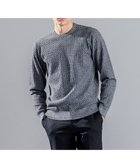 【ジョゼフ オム/JOSEPH HOMME / MEN】の【イージーケア】 ヴィスコースリンクス クルーネックニット ライトグレー系|ID: prp329100004737574 ipo3291000000034220779