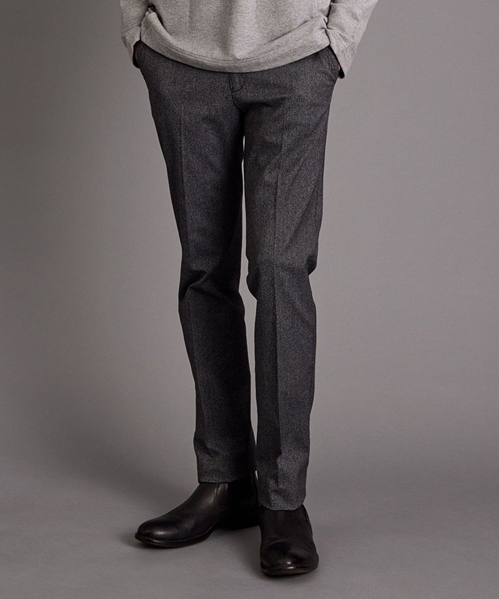 【ジョセフ アブード/JOSEPH ABBOUD / MEN】の【ストレッチ】ムリネオックス オーガニックストレッチパンツ インテリア・キッズ・メンズ・レディースファッション・服の通販 founy(ファニー) 　ファッション　Fashion　メンズファッション　Fashion for Men　ボトムス　Bottoms　イタリア　Italy　オックス　Oxford Fabric　ヴィンテージ　Vintage Style　ストレッチ　Stretch, Stretchy Fabric　A/W・秋冬　Autumn/Winter　グレー系|ID: prp329100004737575 ipo3291000000034220782