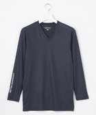 【23区 ゴルフ/23区GOLF / MEN】の【MEN】【吸水速乾・UVケア】30デニール Vネック カットソー ネイビー系5|ID: prp329100004737589 ipo3291000000034220916