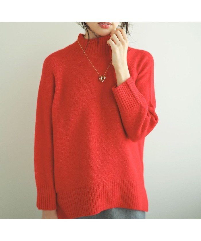 【エニィ スィス/any SiS】の【洗える】ハイネックラグラン ニット インテリア・キッズ・メンズ・レディースファッション・服の通販 founy(ファニー) https://founy.com/ ファッション Fashion レディースファッション Fashion for Women トップス・カットソー Cut & Sew Tops ニット Knit Tops & Sweaters おすすめ Recommended / Our Picks スリット Slit, Slit Detail セーター Sweater, Knitwear ハイネック High Neck, Mock Neck 洗える Machine Washable A/W・秋冬 Autumn/Winter |ID: prp329100004737595 ipo3291000000034221020