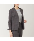 【エニィ スィス/any SiS】の【セットアップ対応】サーモ2WAYストレッチ ジャケット グレーグレンチェック|ID: prp329100004737604 ipo3291000000034221102