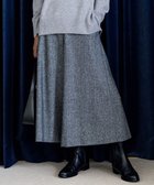 【23区/NIJYUSANKU】のシルクネップツイード ガウチョパンツ グレー系|ID: prp329100004737605 ipo3291000000034221124