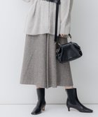 【23区/NIJYUSANKU】のシルクネップツイード ガウチョパンツ ダークブラウン系|ID: prp329100004737605 ipo3291000000034221125